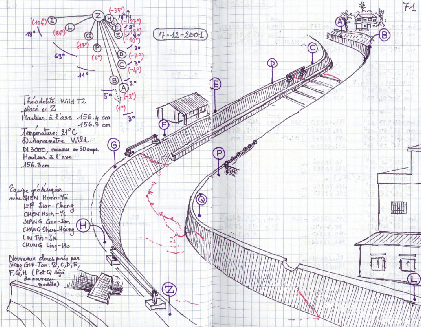 安朔葉教授的手稿(圖源:池上地牛故事館)。