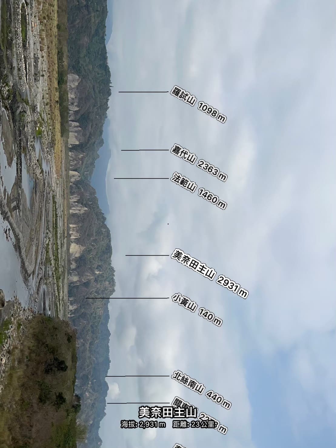 卑南山脈