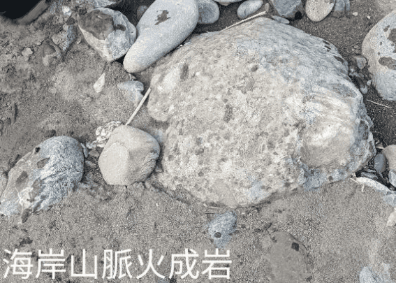 河床上的石灰岩